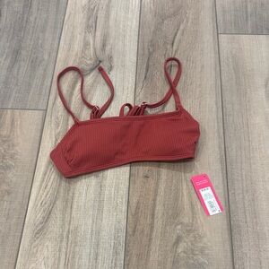 Xhilaration Rust Bikini Top